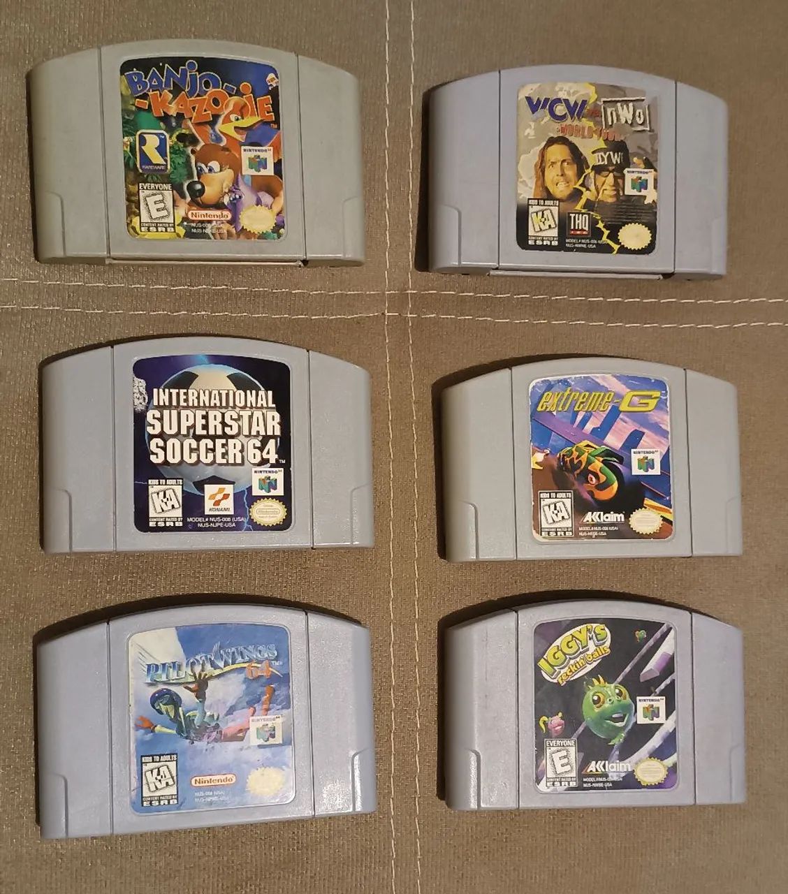 Cartuchos N64 - Diversos títulos
