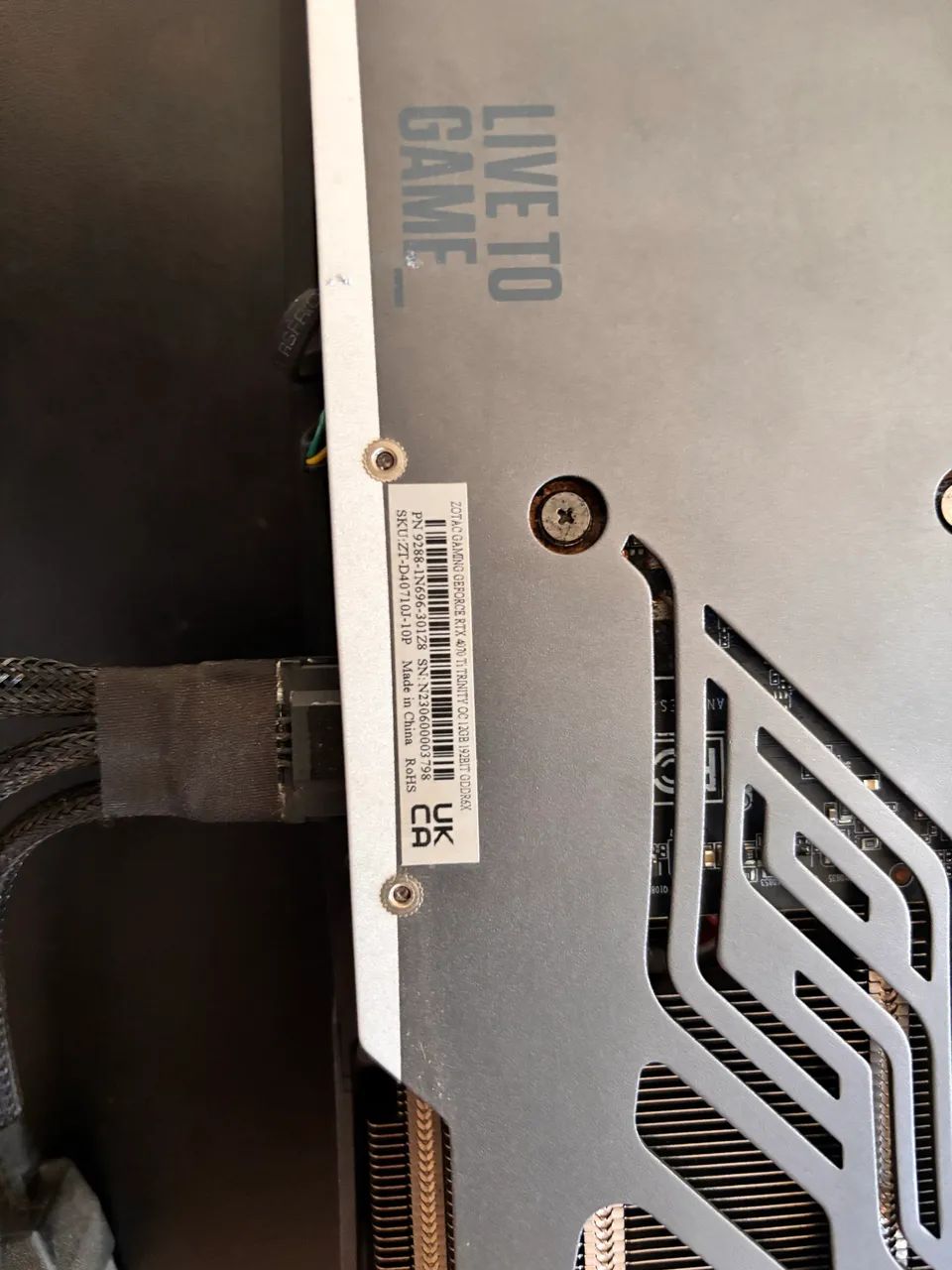 Placa de video geforce 4070 ti 12gb - Foto 3