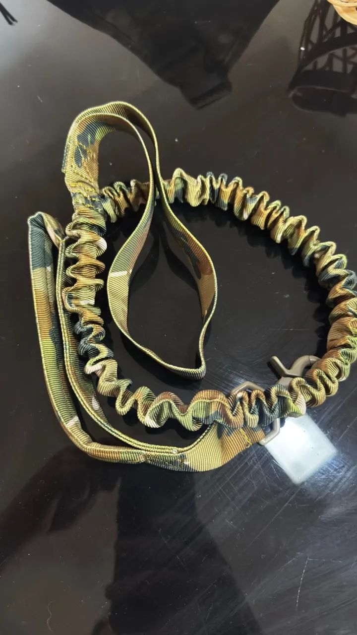 Colete Para Cachorro com Focinheira, Nylon, Fivelas Frontais de Ac?o (Camuflado, XL) - Foto 4