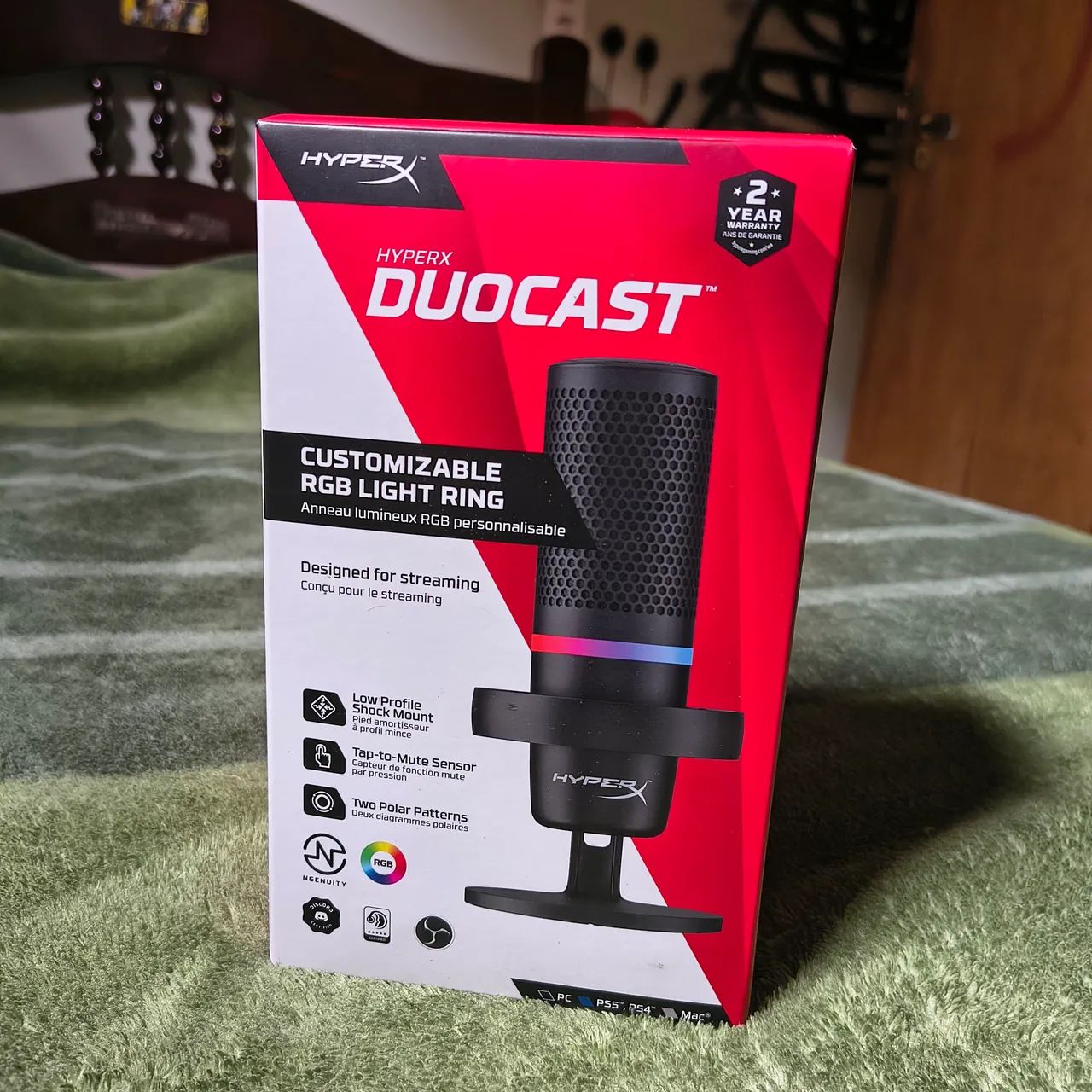 Microfone Hyperx Duocast Original - Foto 4