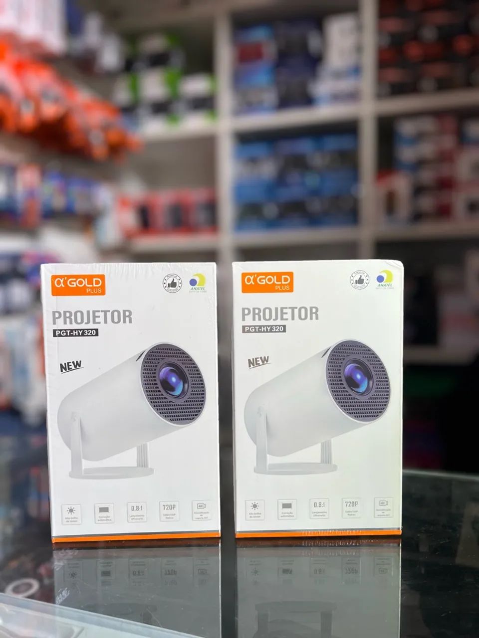 Projetor HY320 (lançamento)
