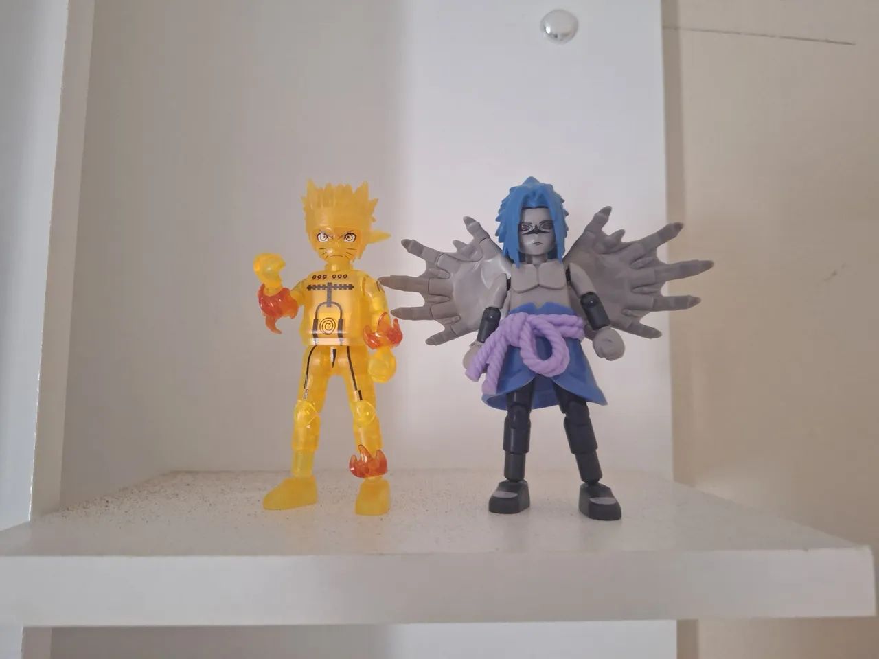 Naruto e Sasuke Blokees Galaxy raros