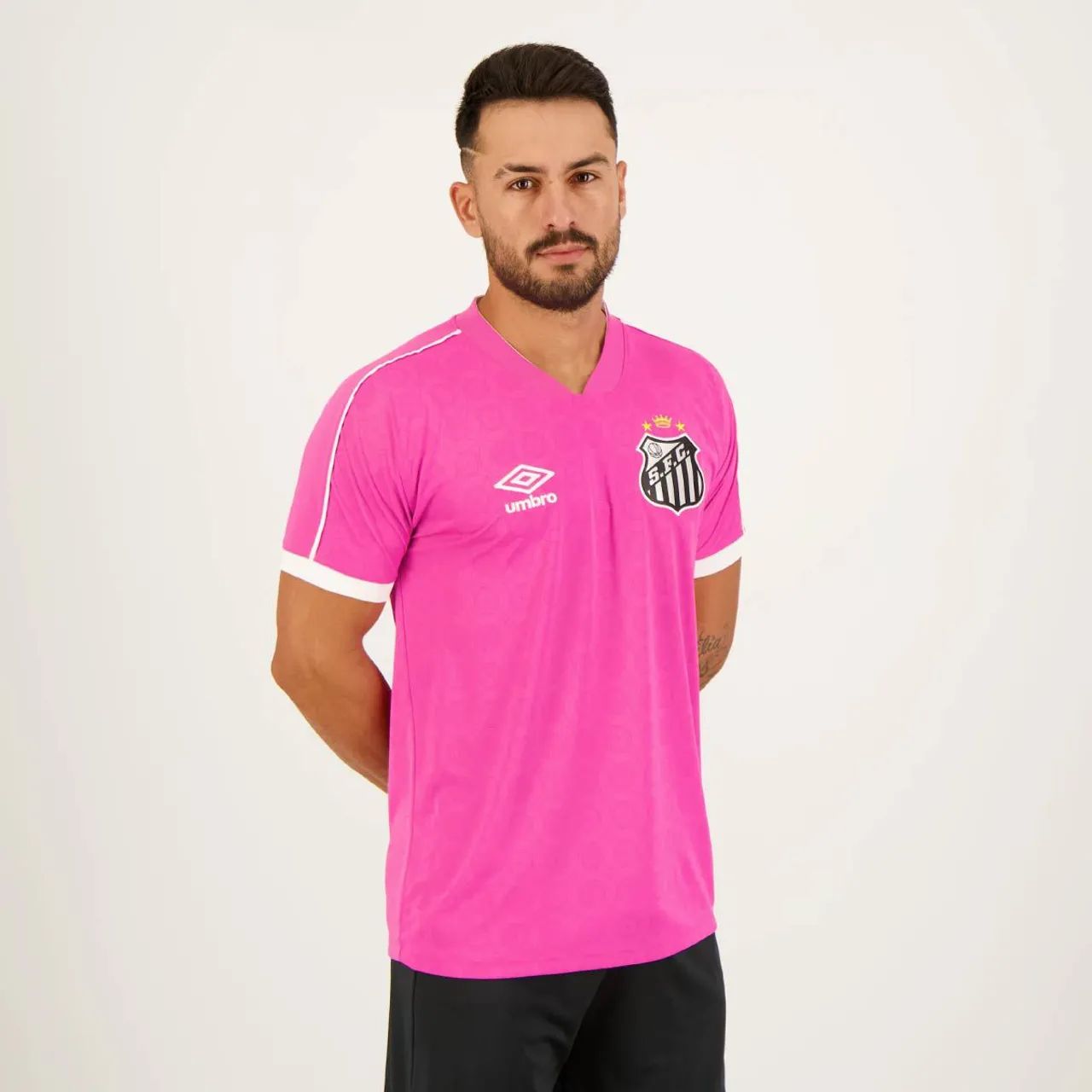 Camisa Santos Outubro Rosa 2023 - Foto 5