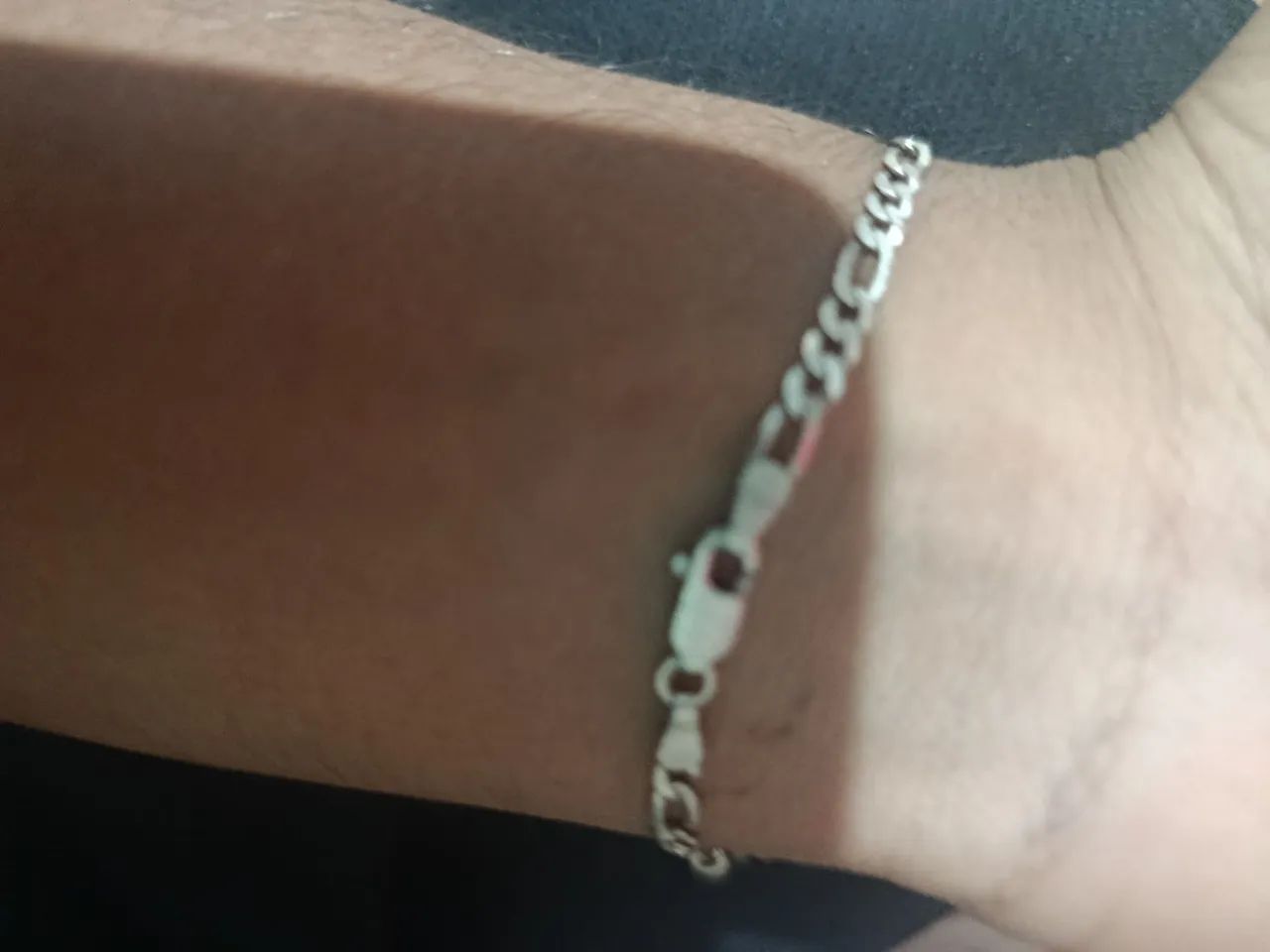 Pulseira de prata legítima - Foto 2