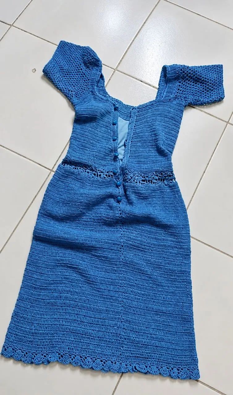 Vestido de crochê  - Foto 2