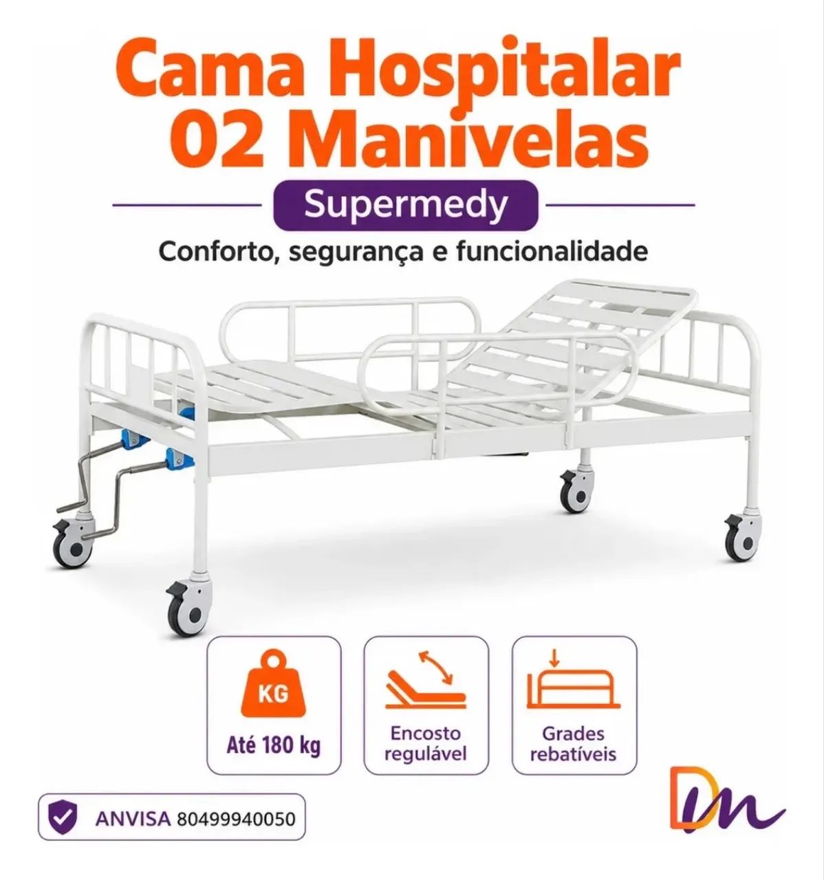 Cama Hospitalar  - Foto 3