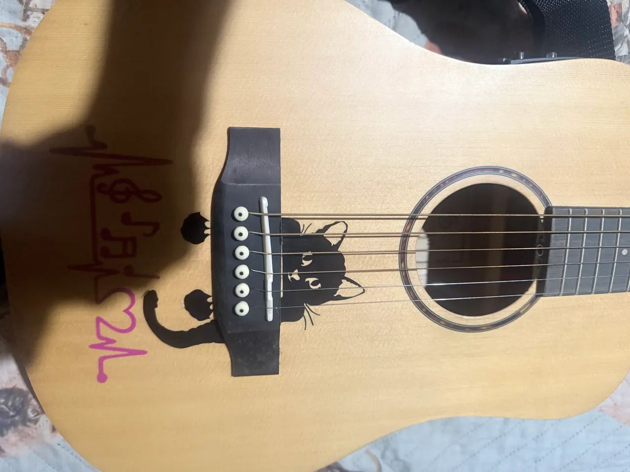 Violão eletroacústico giadinni