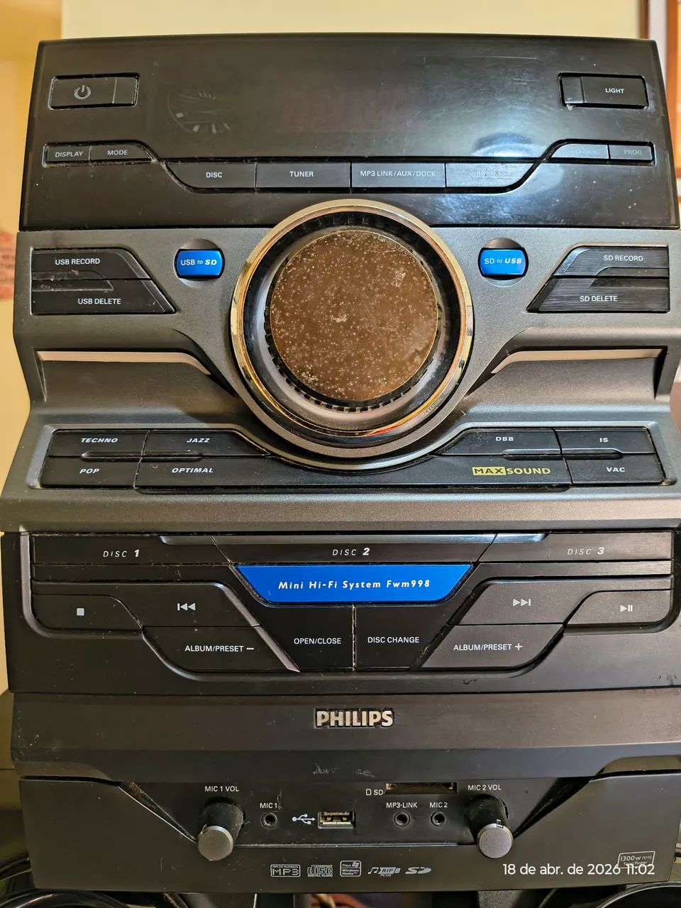 Mini system fw 998 Philips - Foto 2