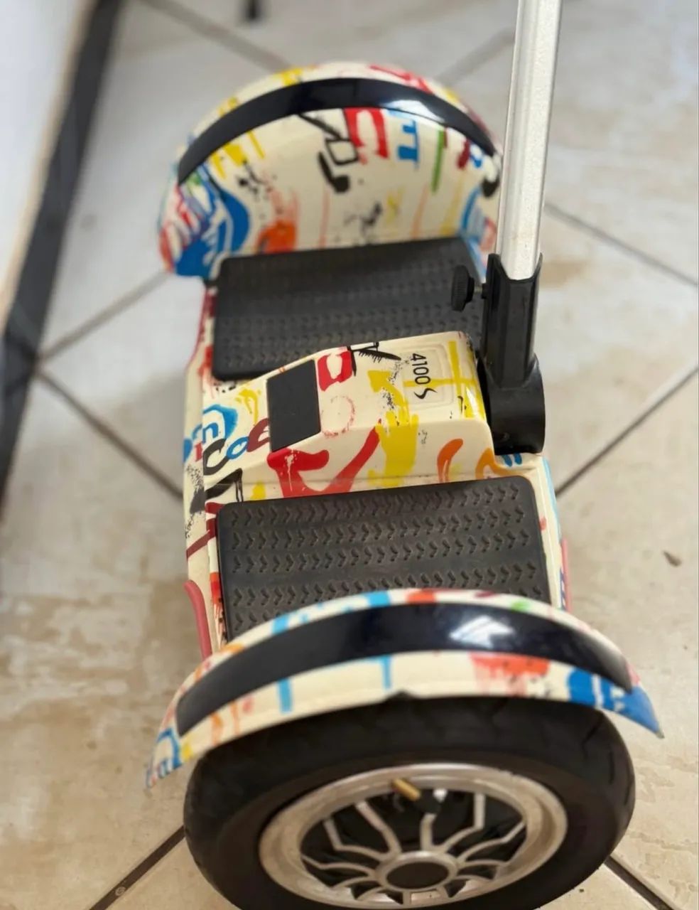 Vende-se HOVERBOARD FOSTON MODELO FS-4100S COM GUIDÃO - 10 POLEGADAS - Foto 3