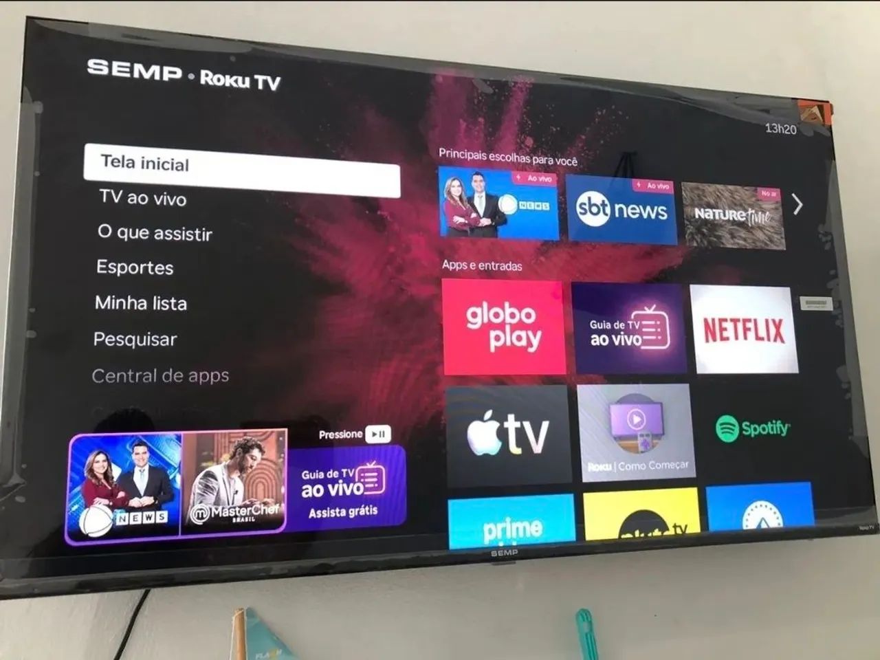 Smart TV ROKU TV de 43 polegadas  - Foto 2