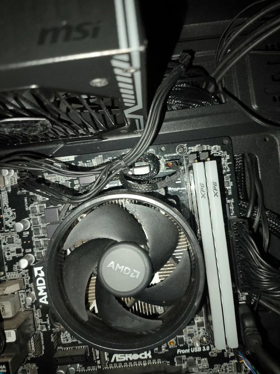 Kit Ryzen 3 3200g + a320mhd Asrock - Foto 2