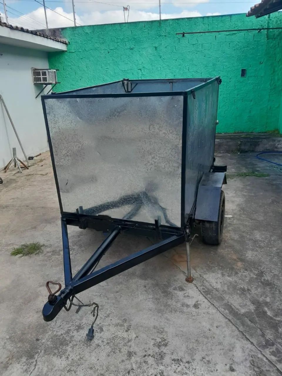 Reboque prancha +contêiner  - Foto 4