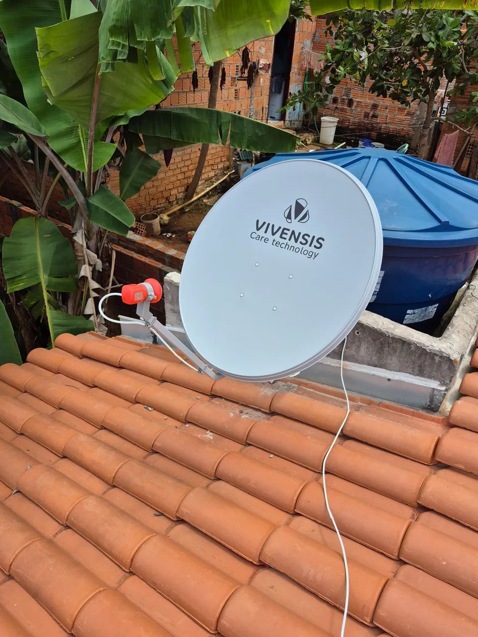 Parabólica digital já instalada 