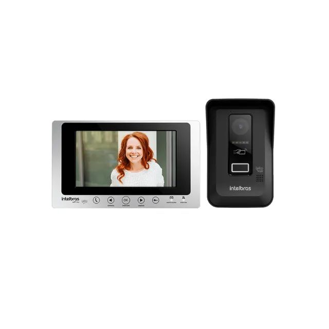 Videoporteiro Wi-Fi wT7 Lite Intelbras