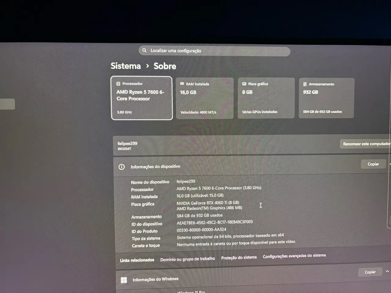 PC GAMER RAYZEN 5 7600 AM-5 - Foto 3