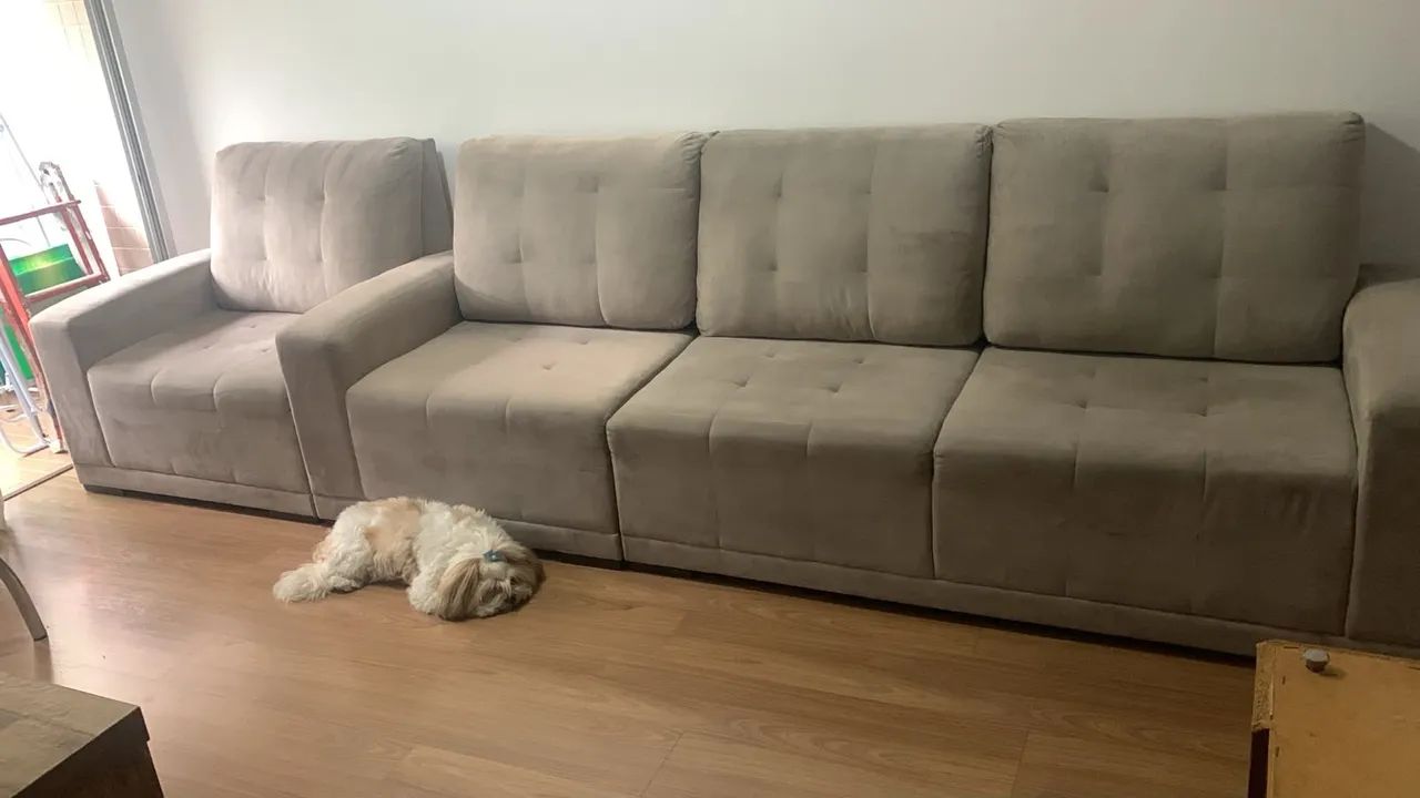 2 SOFÁS DE 3 LUGARES - Foto 3