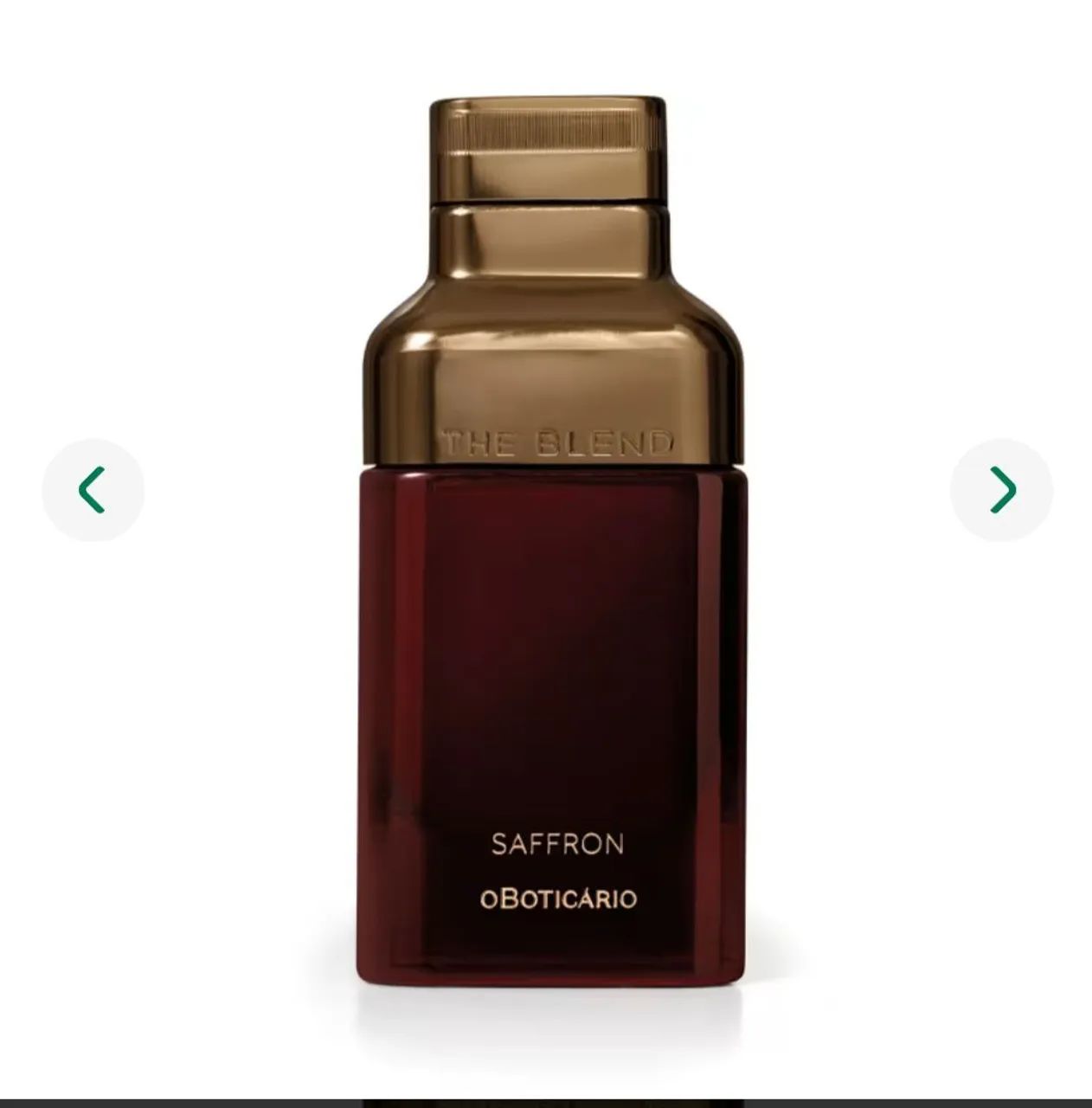 Vendo perfume  the blend  saffron