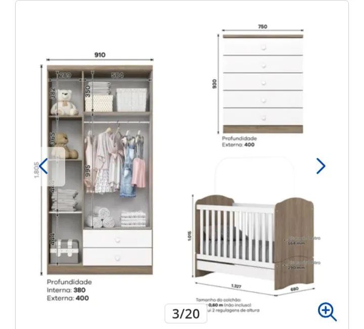 Kit Quarto Infantil  - Foto 3