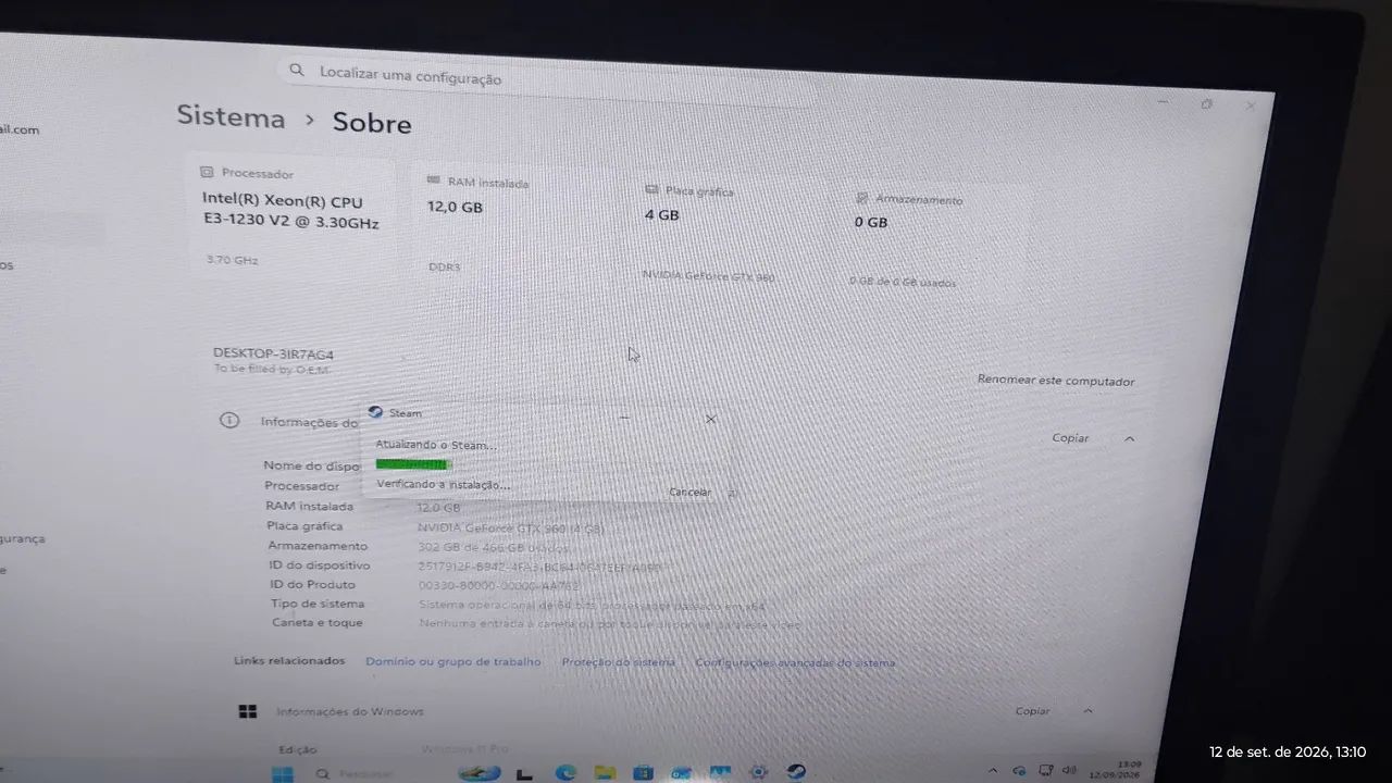 Vende-se cpu