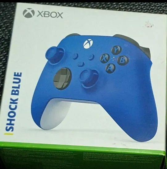Controle Xbox Original Microsoft - Azul (Shock Blue) - Foto 5