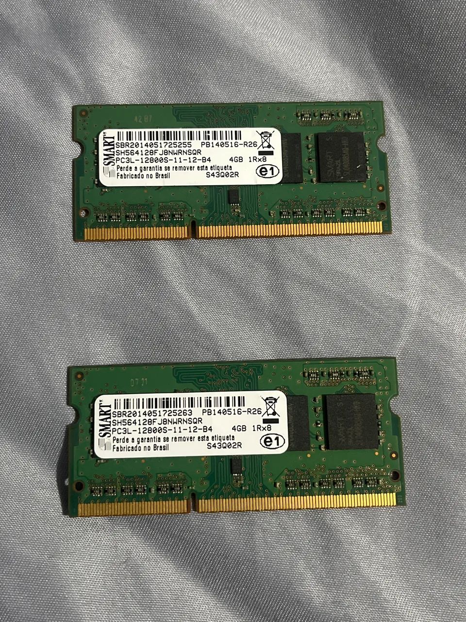 Memoria ram 8 GB (2x4) ddr3L notebook