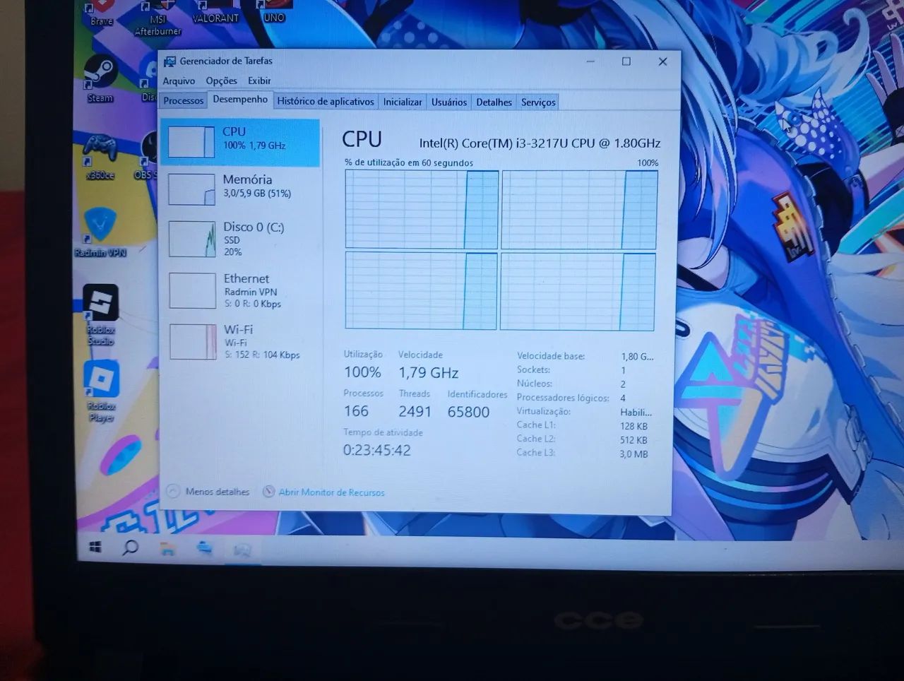 Vendo ou troco notebook 