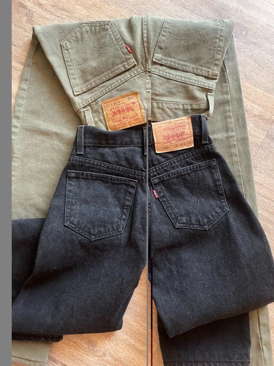 calça LEVIS - TAM 24 LINDASSSS E NOVAS! R$ 149,00 cada!