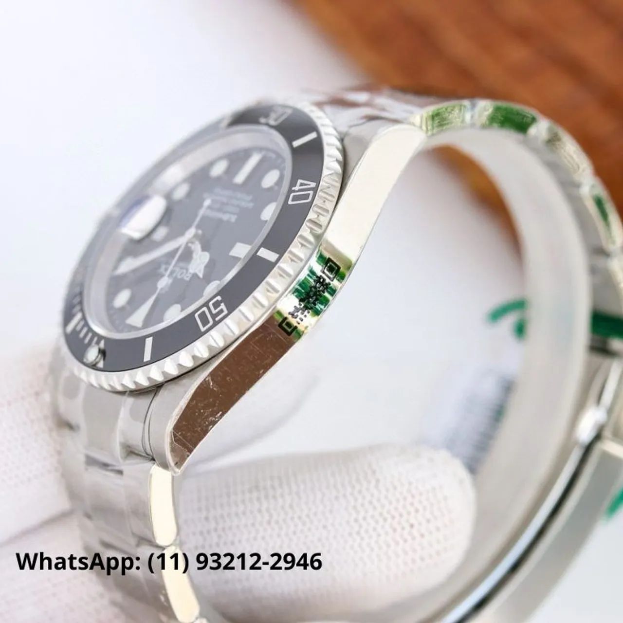 Relógio Rolex Submariner Date Black - Linha Super Clon* - Foto 3
