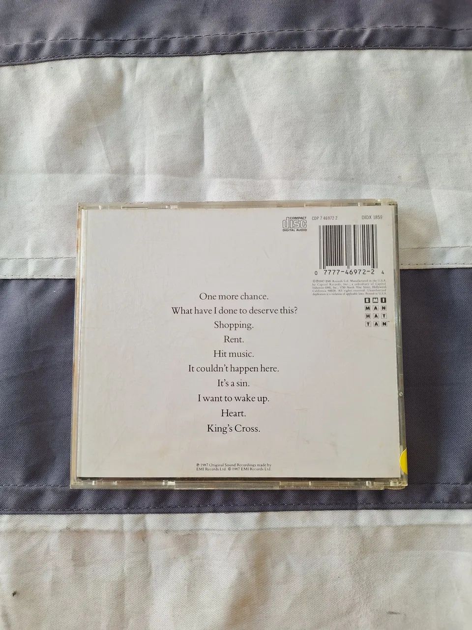 CD Pet Shop Boys, Actually. - Foto 2