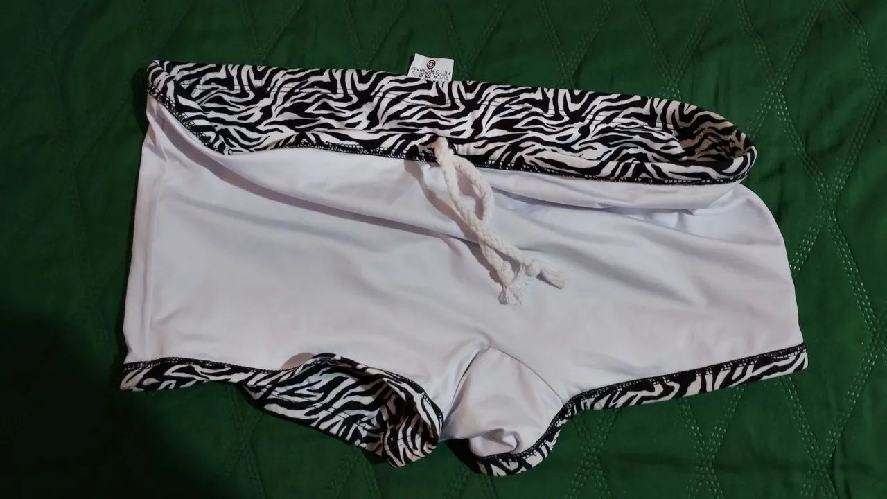 sunga preta e branca  - Foto 2