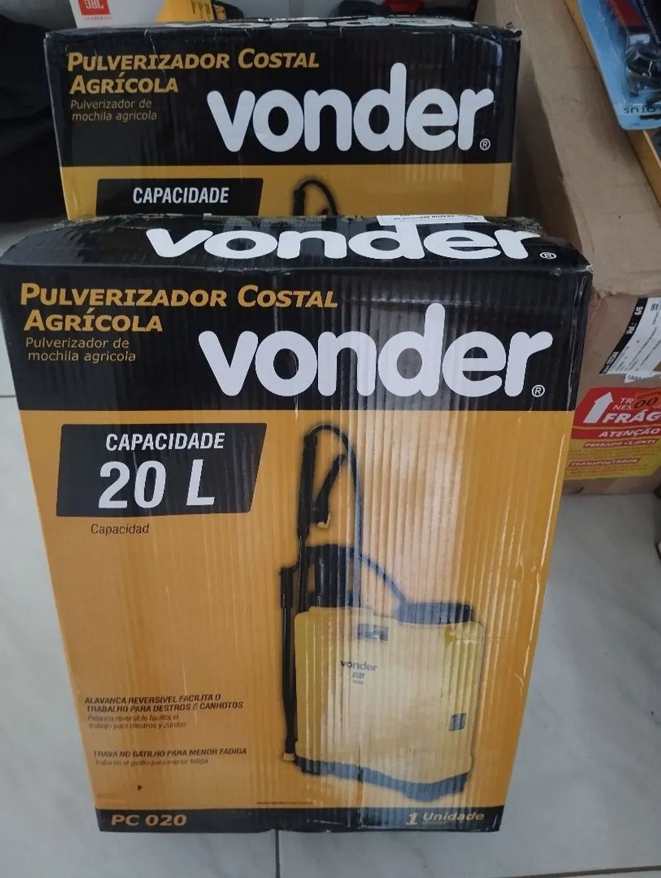 PULVERIZADOR AGRÍCOLA 20L VONDER  - Foto 2