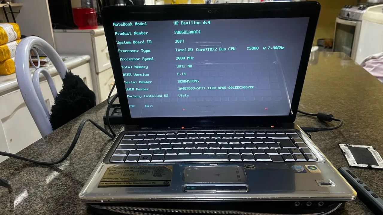 Notebook Pavilion DV4 - 1150BR - Foto 4
