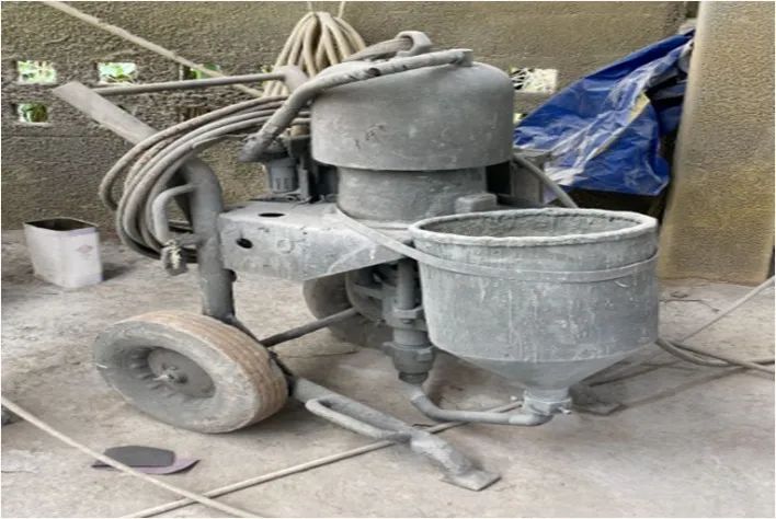 EQUIPAMENTO DE PINTURA GRACO AIR-LESS 68:1 C/ MOTOR PNEUMATICO KING - Foto 2