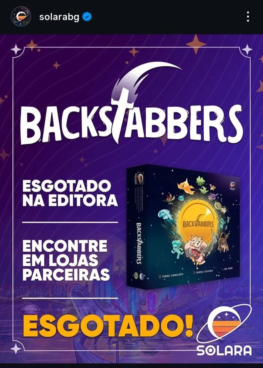 Vendo jogo Backstabbers+expansões  - Foto 5