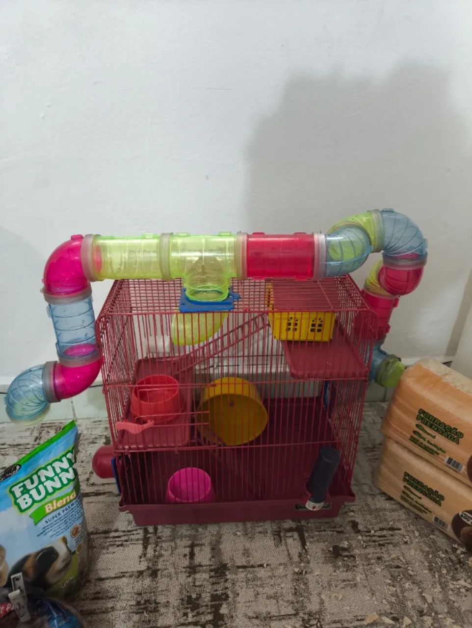 Kit hamster com gaiola  - Foto 5