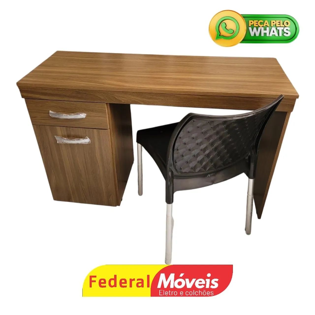 Escrivaninha 1 Gaveta Ideal para Home Office - Solicite Catálogo 