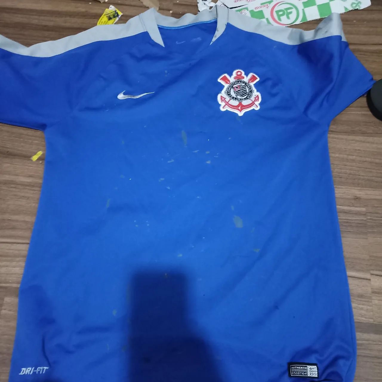 camisa do Corinthians azul 