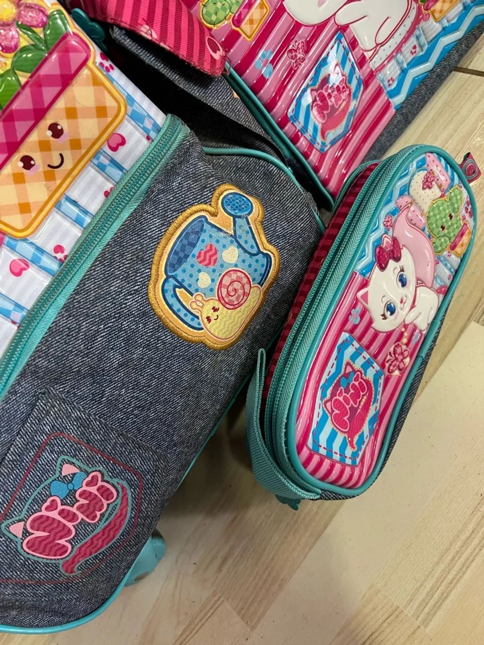 Kit Mochila rodinha infantil  - Foto 2