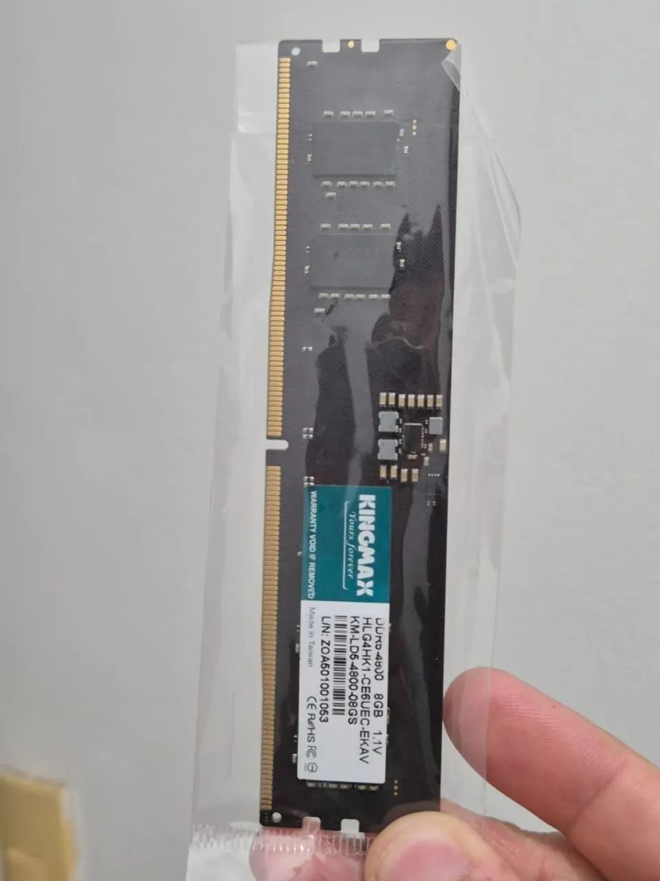 Memória RAM DDR5 8gb 4800mhz 