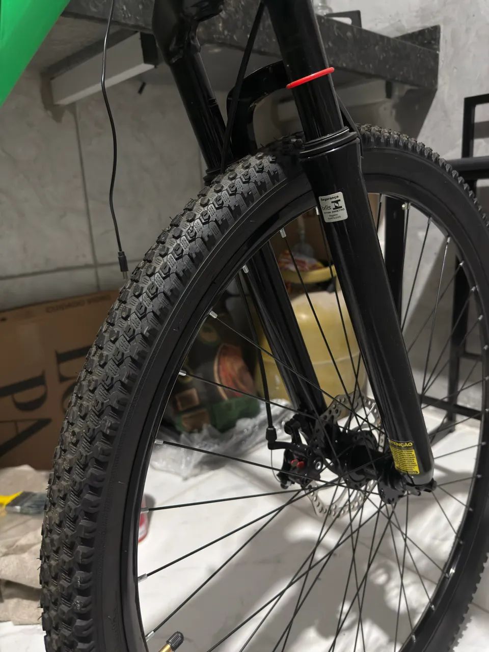 Bicicleta KSW Verde Aro 29 Quadro 21 - Foto 4