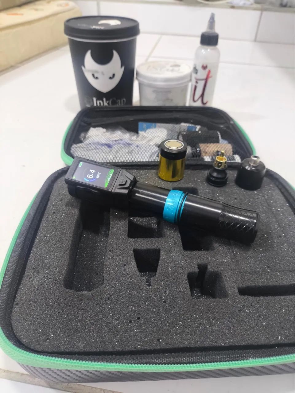 Máquina tatuagem eletroink pen2 ultra444717091364556804