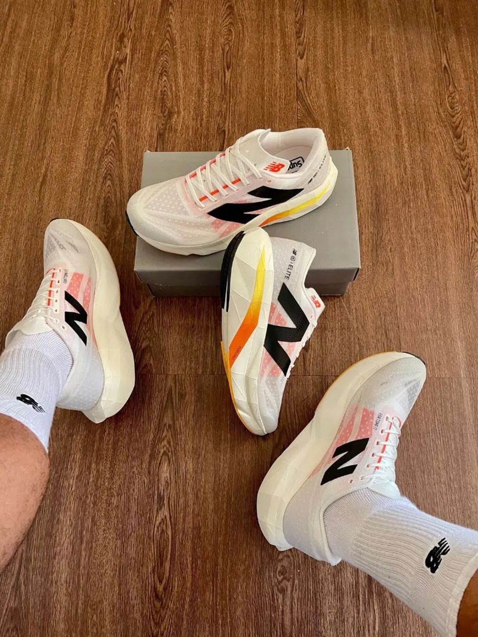 Tênis New Balance Fuelcell Elite Novo na caixa - Conforto Extremo