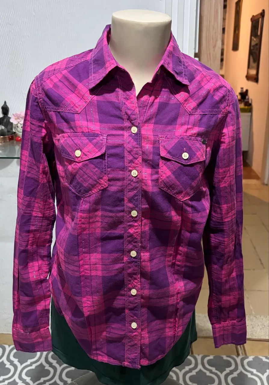 Blusa de xadrez  - Foto 2