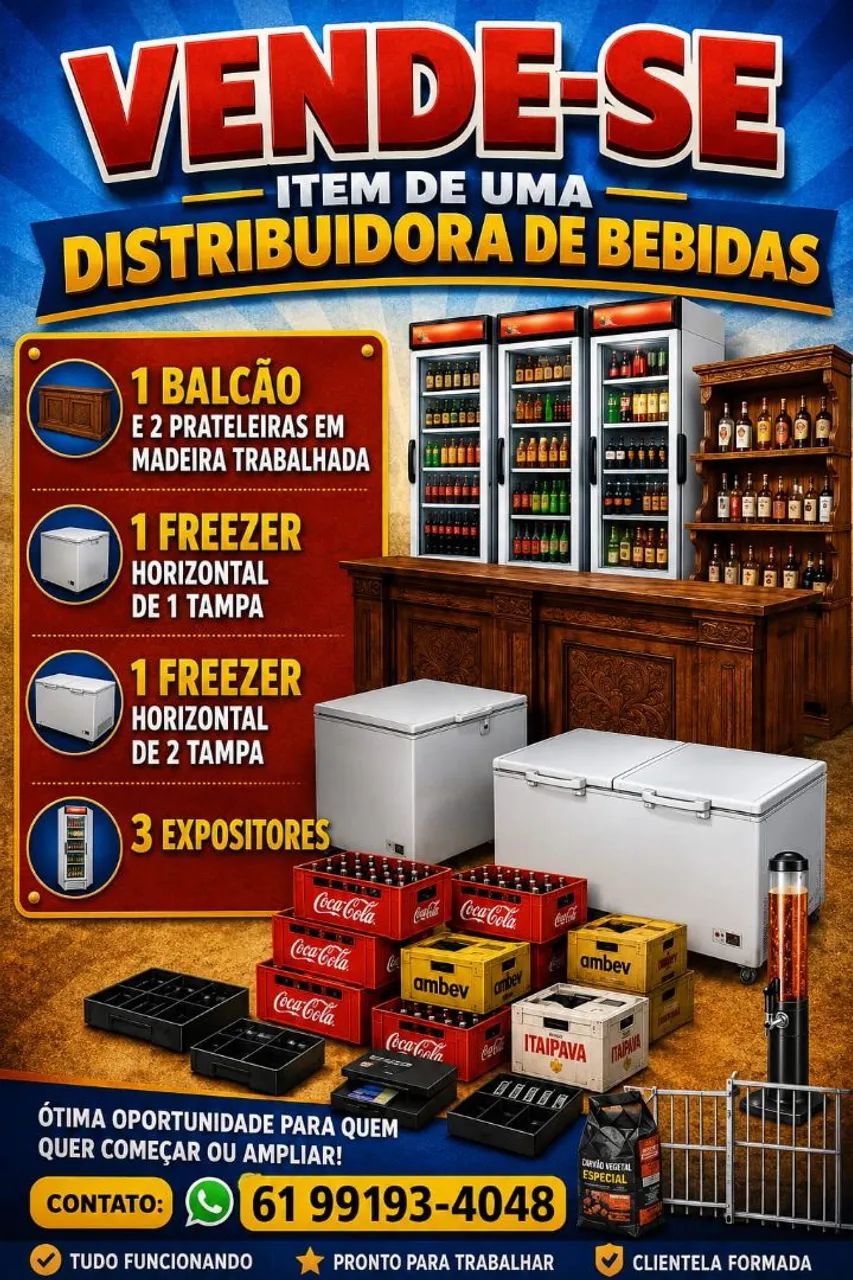 Equipamentos de distribuidora 