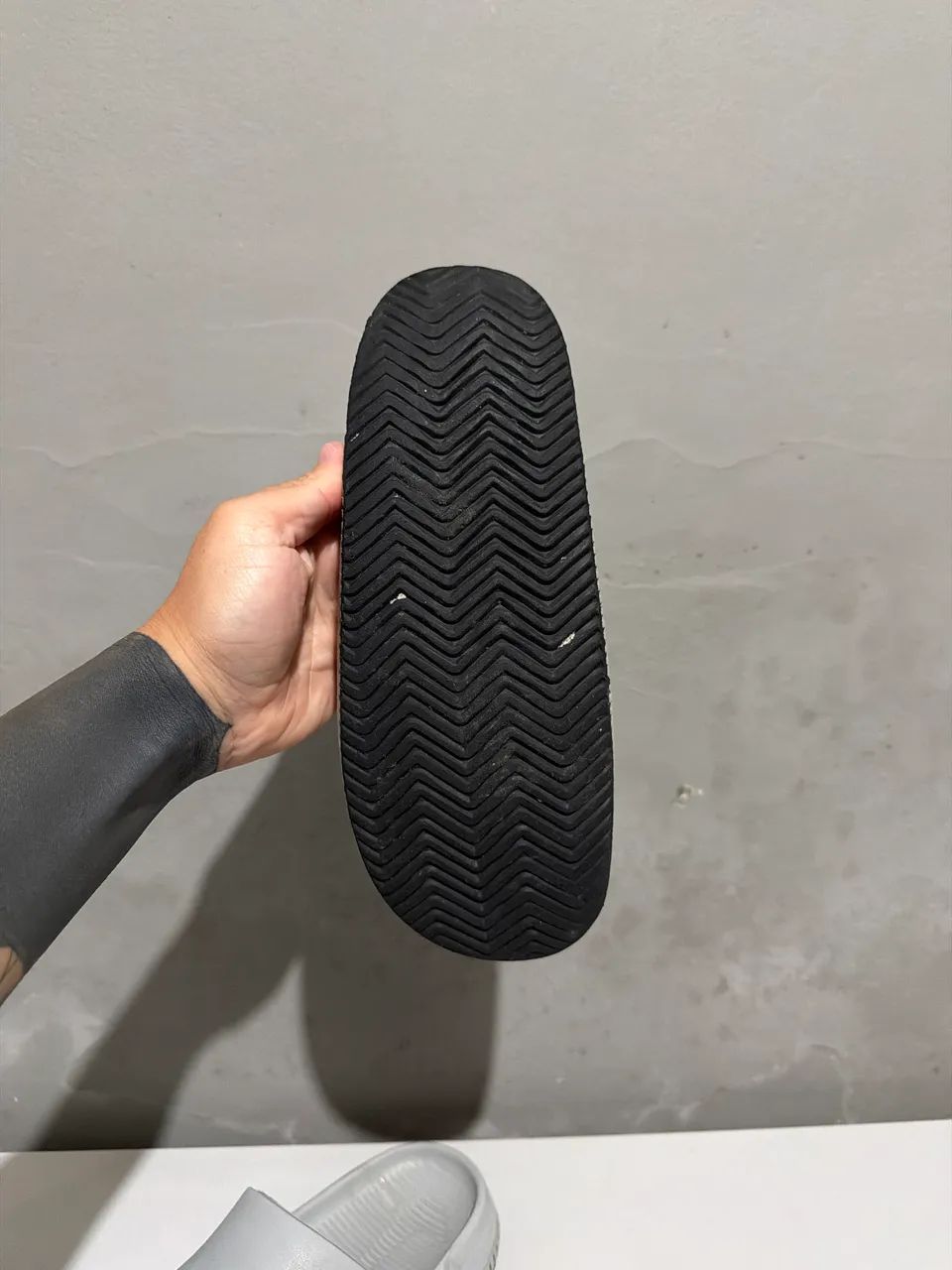 Sandália mule calm Nike Cinza 38 - Foto 4