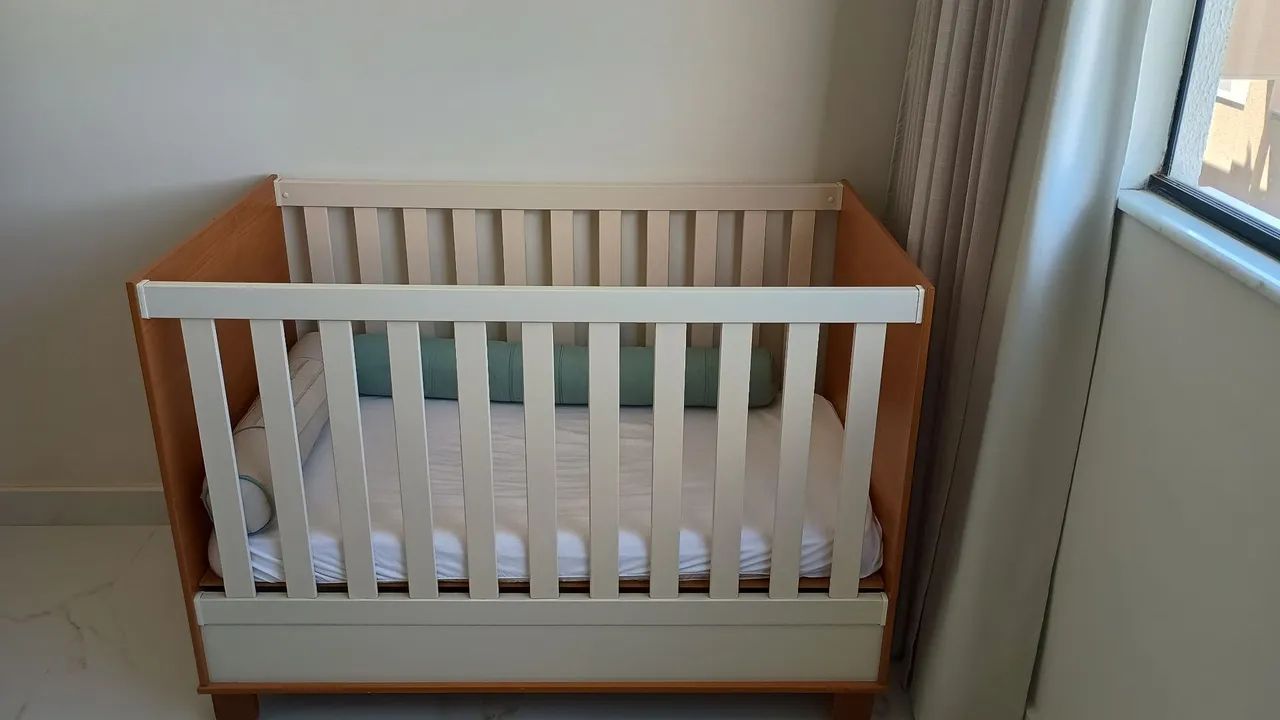 Berço Matic com conversão para mini cama -  R$ 400 - Foto 2