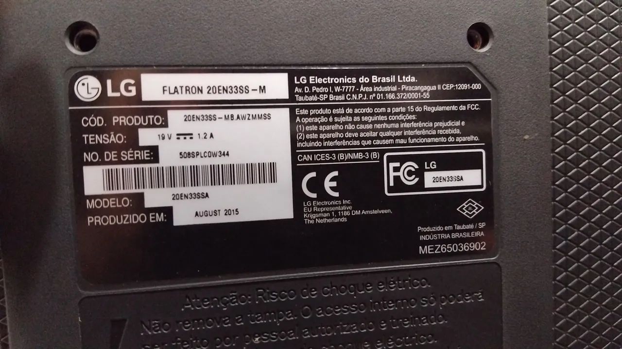Monitor LG 60hz 20 polegadas - Foto 2