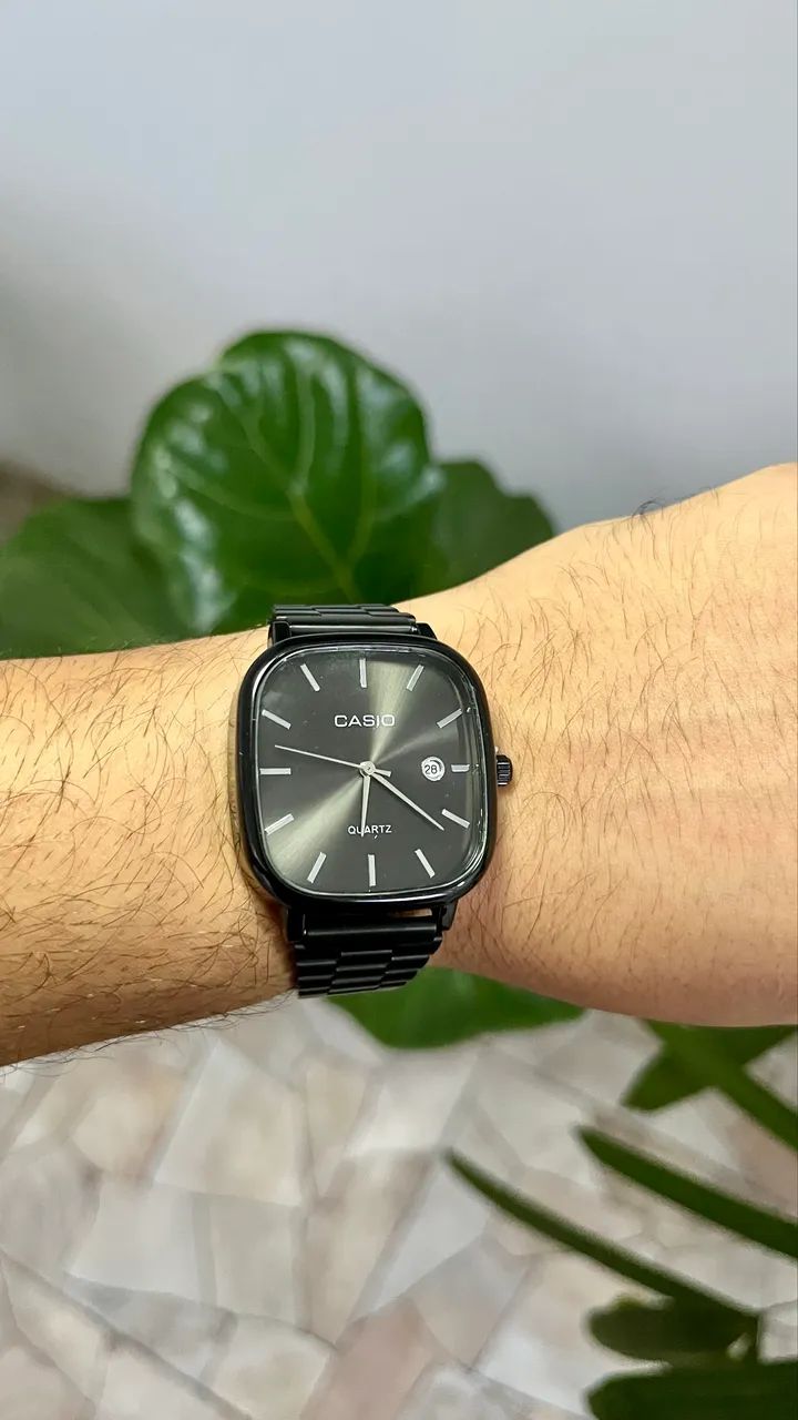 Relógio Casio Vintage Black- Del Castilho - Foto 4