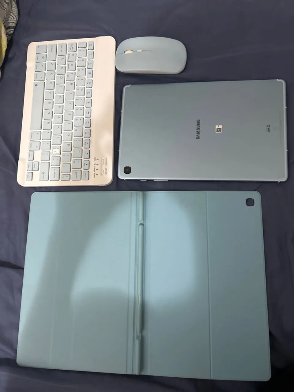 Samsung Galaxy Tab S6 Lite 64GB + Capa + S Pen + Teclado e Mouse - Foto 4