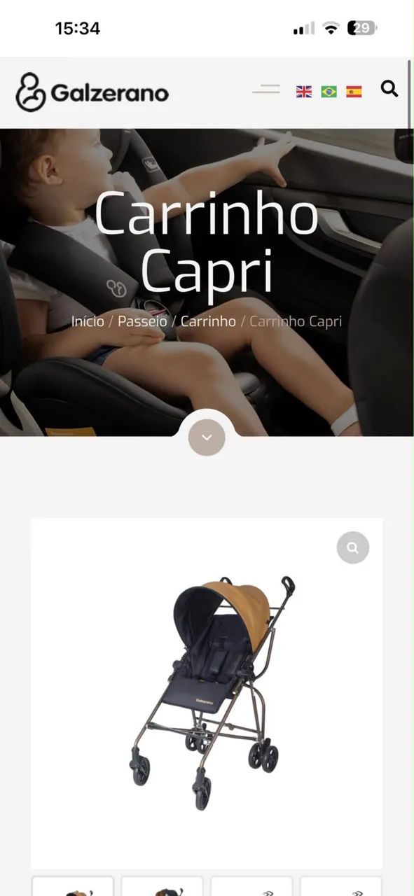 Carrinho Capri Galzerano  - Foto 3